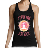 Débardeur Femme J'peux pas j'ai Yoga - Planetee