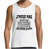 Débardeur Homme J’peux pas j’ai Galette des rois