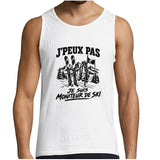 Débardeur Homme J’peux pas je suis Moniteur de ski
