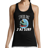 Débardeur Je peux pas Surf - Planetee