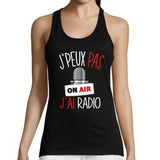 Débardeur J'peux pas j'ai radio - Planetee