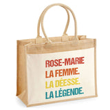 Sac Fête des Mères Mamie MAman Soeur Femme Famille Idée Cadeau anniversaire Noël Travail Boulot Métier Départ Retraite Collègue Femme cabas shopping plage