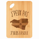 Planche bambou gravée personnalisée femme homme idée cadeau Fête des Mères Fête des Pères apéro papa maman prénom cuisine plateau fromage