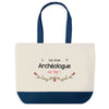 Sac de shopping bleu Archéologue au Top