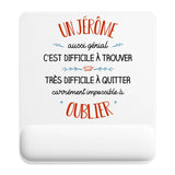 Tapis de souris ergonomique avec repose-poignet, accessoire bureau pour femme et homme, fête des pères, cadeau pas cher, idée cadeau fête des mères, secret santa, départ à la retraite, télétravail et gaming