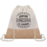 Sac Fête des Mères Mamie Maman Cadeau anniversaire Noël Travail Métier Départ Retraite Collègue Femme cabas shopping plage