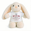 Doudou Bébé Lapin Heloise Créature Parfaite Gaze de Coton Cadeau Baby Shower