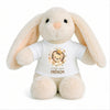 Doudou lapin personnalisé prénom Le Petit Roi lion