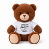 Doudou Peluche Ours J’peux pas j’ai planche à voile J'peux pas minimaliste