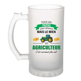 Chope de bière homme personnalisé idée cadeau homme Chope de bière original homme Chope de bière prénom cadeau noël anniversaire secret santa Verre à Bière pinte