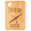 Planche bambou gravée personnalisée femme homme idée cadeau Fête des Mères Fête des Pères apéro papa maman prénom cuisine plateau fromage