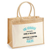 Sac Fête des Mères Mamie MAman Soeur Femme Famille Idée Cadeau anniversaire Noël Travail Boulot Métier Départ Retraite Collègue Femme cabas shopping plage