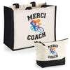 Cabas homme ou femme sac plage ou shopping tote bag pochette trousse Idée cadeau original pour anniversaire Noël travail départ retraite collègue famille fete des mères fetes des pères papa maman mamie papi