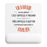 Tapis de souris ergonomique avec repose-poignet, accessoire bureau pour femme et homme, fête des pères, cadeau pas cher, idée cadeau fête des mères, secret santa, départ à la retraite, télétravail et gaming
