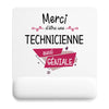 Tapis de souris ergonomique avec repose-poignet, accessoire bureau pour femme et homme, fête des pères, cadeau pas cher, idée cadeau fête des mères, secret santa, départ à la retraite, télétravail et gaming