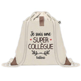 Sac à dos avec pochette Valérie Super Collègue