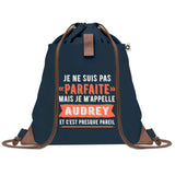 sac a dos femme bleu coton recycle avec pochette cadeau original pour collegue amie prof ou soeur idee cadeau femme noel anniversaire secret santa ou depart a la retraite sac pratique chic et ecoresponsable design breton elegant