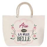 Sac Fête des Mères Mamie Famille Idée Cadeau anniversaire Noël Travail Boulot Métier Départ Retraite Collègue Femme cabas shopping plage