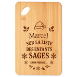Planche à découper cadeau Noël famille amis papa maman mamie papi, idée cadeau apéro et cuisine, Secret Santa