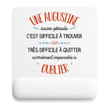 Tapis de souris ergonomique avec repose-poignet, accessoire bureau pour femme et homme, fête des pères, cadeau pas cher, idée cadeau fête des mères, secret santa, départ à la retraite, télétravail et gaming