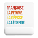 Tapis de souris ergonomique avec repose-poignet, accessoire bureau pour femme et homme, fête des pères, cadeau pas cher, idée cadeau fête des mères, secret santa, départ à la retraite, télétravail et gaming