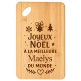 Planche à découper cadeau Noël famille amis papa maman mamie papi, idée cadeau apéro et cuisine, Secret Santa