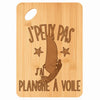 Planche bambou gravée personnalisée femme homme idée cadeau Fête des Mères Fête des Pères apéro papa maman prénom cuisine plateau fromage