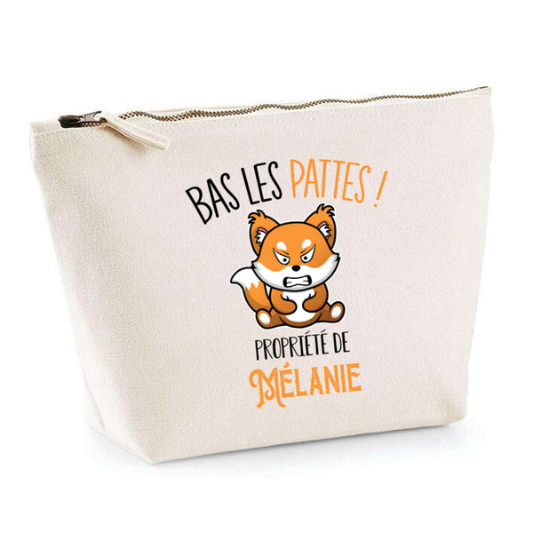 Trousse pochette de rangement maquillage Fête des Mères Mamie Famille Idée Cadeau anniversaire Noël Travail Boulot Métier Départ Retraite Collègue Femme