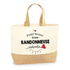 Sac Jute Fête des Mères Fêtes des Pères Mamie Papi Famille Idée Cadeau anniversaire Noël Travail Boulot Métier Départ Retraite Collègue Femme Homme