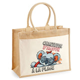 Sac Fête des Mères Mamie MAman Soeur Femme Famille Idée Cadeau anniversaire Noël Travail Boulot Métier Départ Retraite Collègue Femme cabas shopping plage