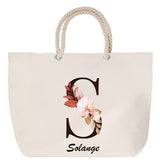Sac Fête des Mères Mamie Famille Idée Cadeau anniversaire Noël Travail Boulot Métier Départ Retraite Collègue Femme cabas shopping plage