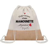 Sac Fête des Mères Mamie Maman Cadeau anniversaire Noël Travail Métier Départ Retraite Collègue Femme cabas shopping plage