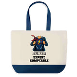 Sac Fête des Mères Mamie Famille Idée Cadeau anniversaire Noël Travail Boulot Métier Départ Retraite Collègue Femme cabas shopping plage