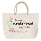 Sac Fête des Mères Mamie Famille Idée Cadeau anniversaire Noël Travail Boulot Métier Départ Retraite Collègue Femme cabas shopping plage