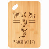 Planche bambou gravée personnalisée femme homme idée cadeau Fête des Mères Fête des Pères apéro papa maman prénom cuisine plateau fromage