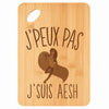 Planche bambou gravée personnalisée femme idée cadeau Fête des Mères apéro 30×20 prénom cuisine plateau fromage anniversaire noel maman mamie