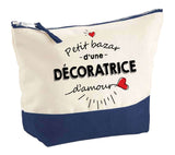 Pochette Trousse Fête des Mères Fêtes des Pères Mamie Papi Famille Idée Cadeau anniversaire Noël Travail Boulot Métier Départ Retraite Collègue Femme Homme