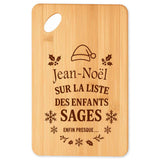 Planche à découper cadeau Noël famille amis papa maman mamie papi, idée cadeau apéro et cuisine, Secret Santa