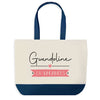Sac de shopping bleu Gwendoline en Vacances