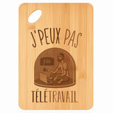 Planche bambou gravée personnalisée femme homme idée cadeau Fête des Mères Fête des Pères apéro papa maman prénom cuisine plateau fromage
