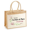 Sac Fête des Mères Mamie MAman Soeur Femme Famille Idée Cadeau anniversaire Noël Travail Boulot Métier Départ Retraite Collègue Femme cabas shopping plage