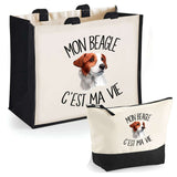 Cabas homme ou femme sac plage ou shopping tote bag pochette trousse Idée cadeau original pour anniversaire Noël travail départ retraite collègue famille fete des mères fetes des pères papa maman mamie papi