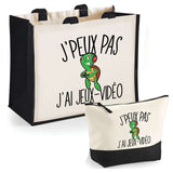 Cabas homme ou femme sac plage ou shopping tote bag pochette trousse Idée cadeau original pour anniversaire Noël travail départ retraite collègue famille fete des mères fetes des pères papa maman mamie papi