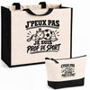 Ensemble Cabas et Trousse J’peux pas je suis Prof de sport