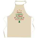 Tablier Mamie Magie de noël Sapin