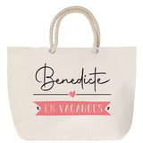 Sac Fête des Mères Mamie Famille Idée Cadeau anniversaire Noël Travail Boulot Métier Départ Retraite Collègue Femme cabas shopping plage