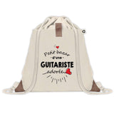 Sac à dos avec pochette Bazar d'une Guitariste adorée