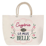 Sac Fête des Mères Mamie Famille Idée Cadeau anniversaire Noël Travail Boulot Métier Départ Retraite Collègue Femme cabas shopping plage