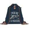 sac a dos bleu coton recycle avec pochette idee cadeau originale pour collegue ami prof ou membre de la famille cadeau mixte noel anniversaire secret santa ou depart au travail sac leger pratique et ecologique design breton moderne