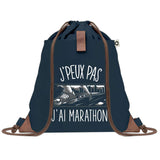 sac a dos bleu coton recycle avec pochette idee cadeau originale pour collegue ami prof ou membre de la famille cadeau mixte noel anniversaire secret santa ou depart au travail sac leger pratique et ecologique design breton moderne